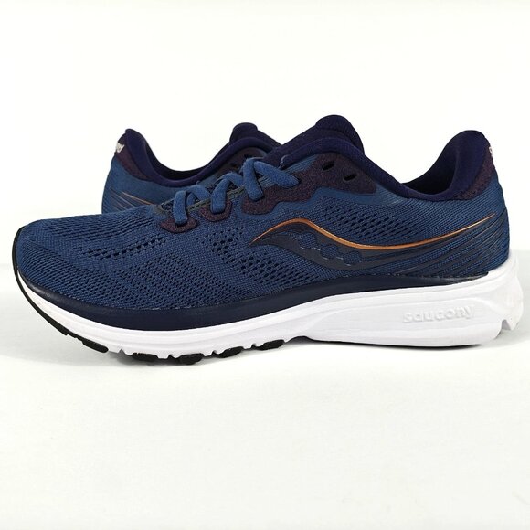 Saucony Ride 14 Women’s 8 Running Shoes Sneakers Midnight Navy Blue S10650-35 - Picture 10 of 16